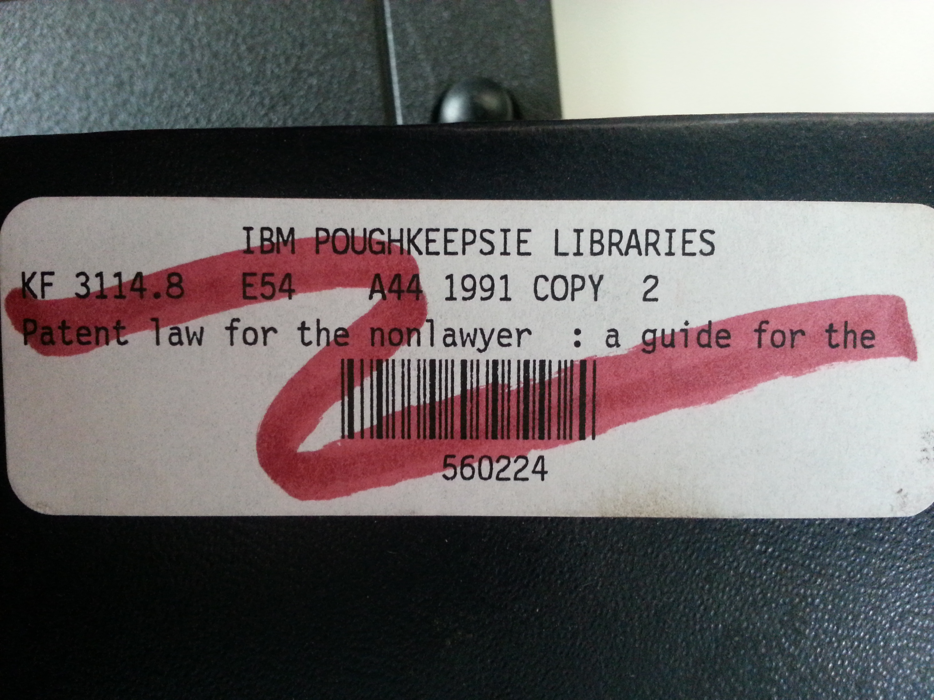 Patent law for the nonlawyer: A guide for the engineer, technologist, and manager